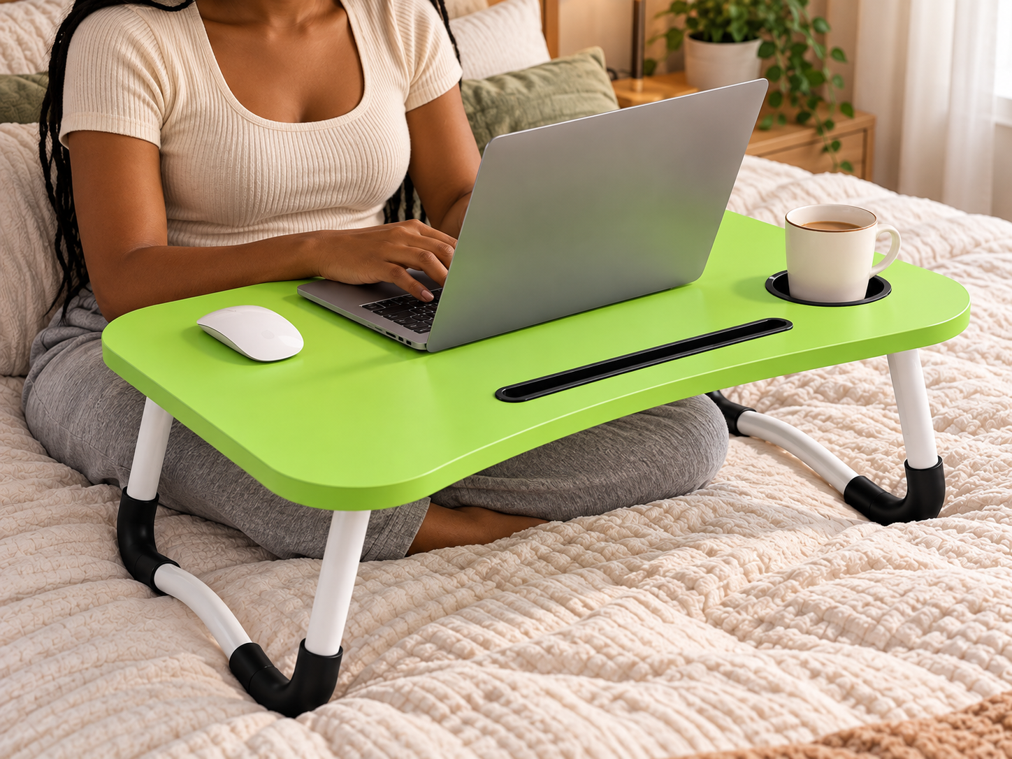 Foldable Laptop Bed Desk - Image 2