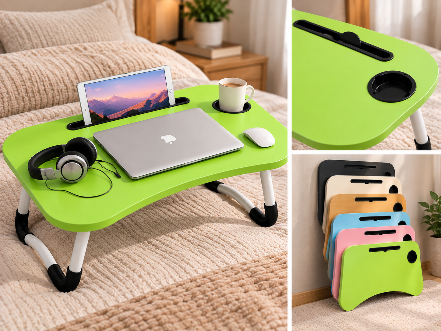 Foldable Laptop Bed Desk