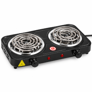 Portable Double Burner Electric Hot Plate