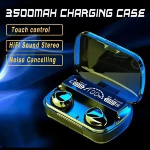 TWS Wireless Earbuds with Digital Charging Case