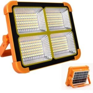 LED solar flood light