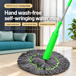 Self-Wringing Mop in a Modern Living Room